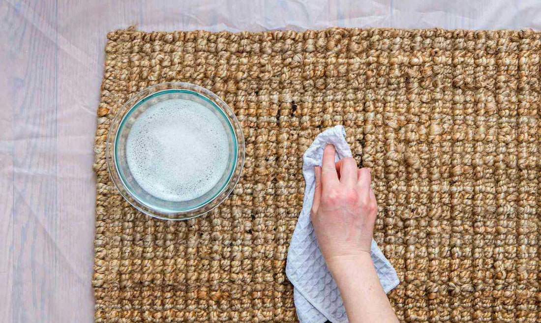 How to Remove Stains from Jute Rugs
