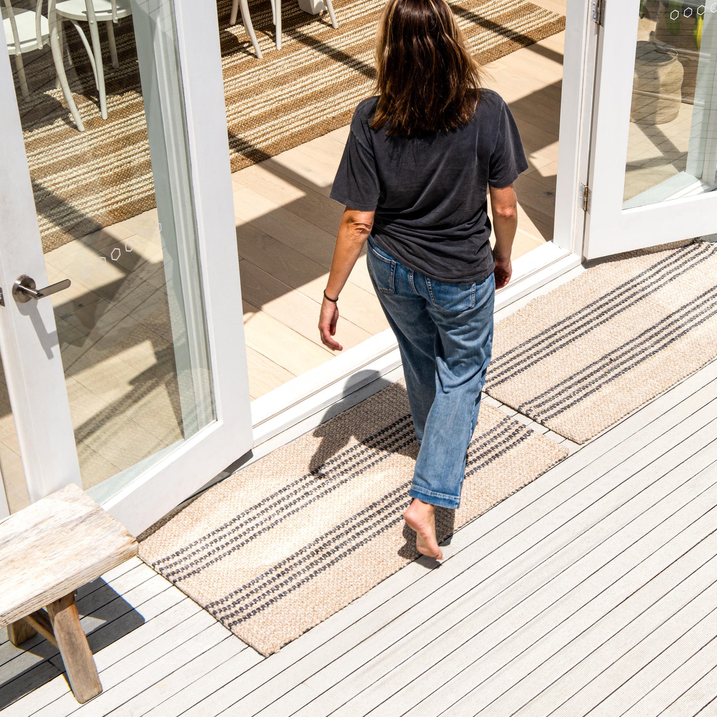 Macintosh Outdoor Stripe Doormats