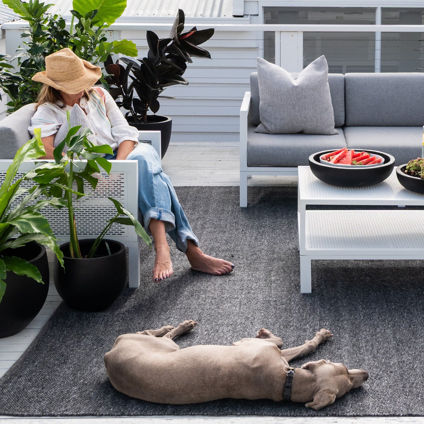 Extra large outdoor rug