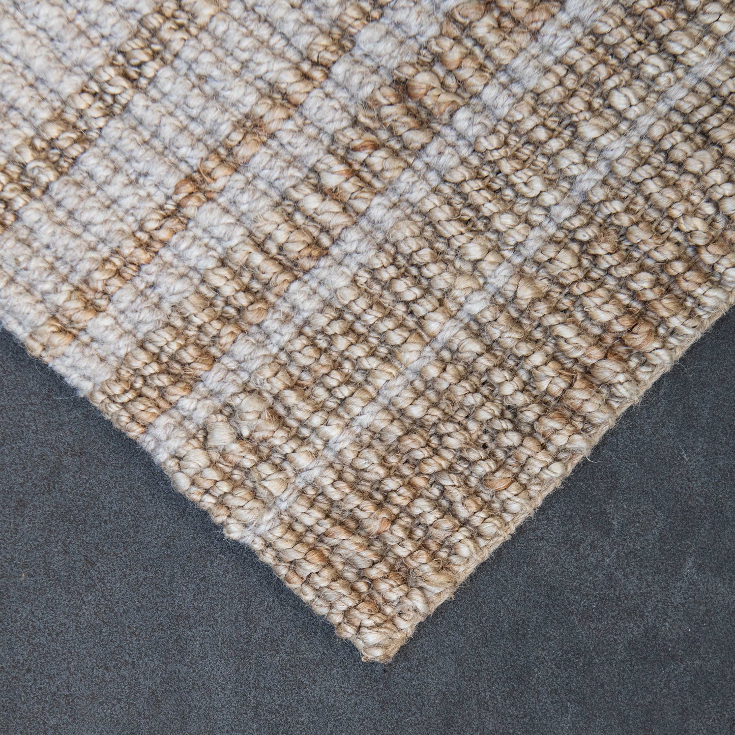 Lewis wool and jute rug
