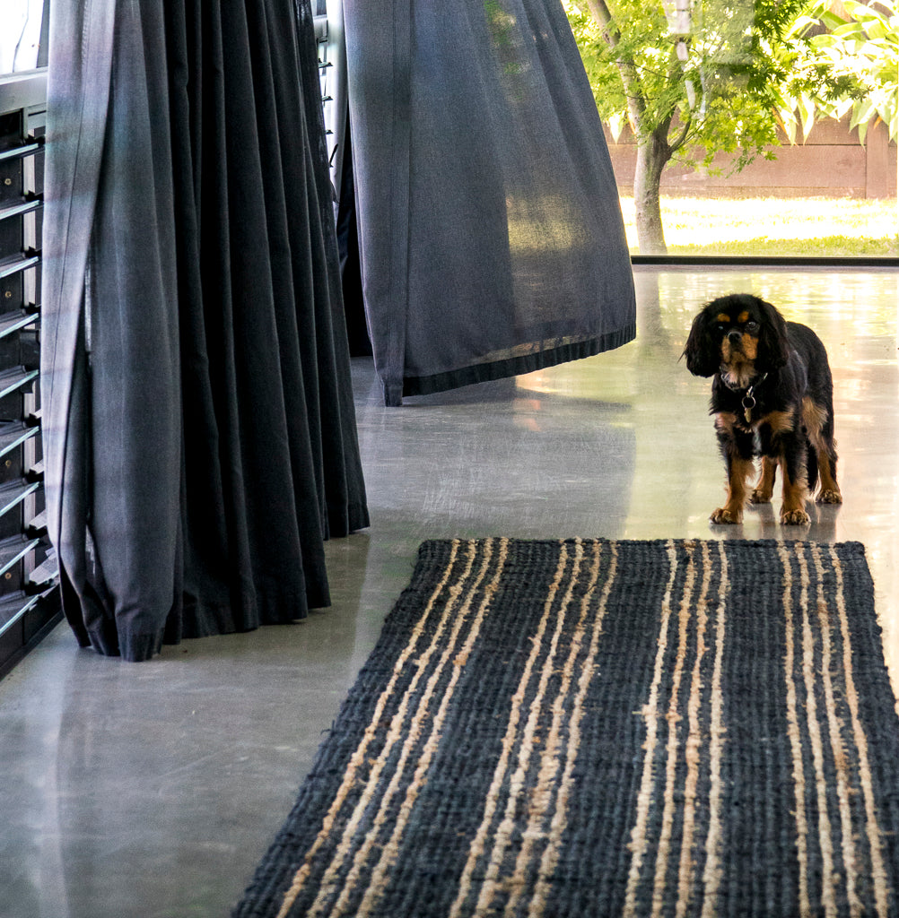Jones stripe runner rug