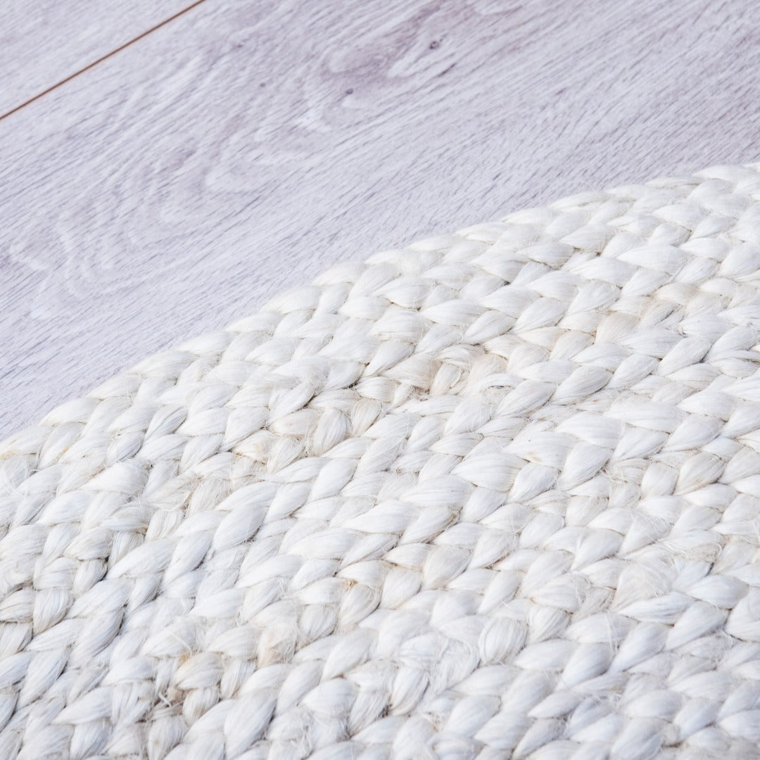 Big Round Rugs - White Round Rug