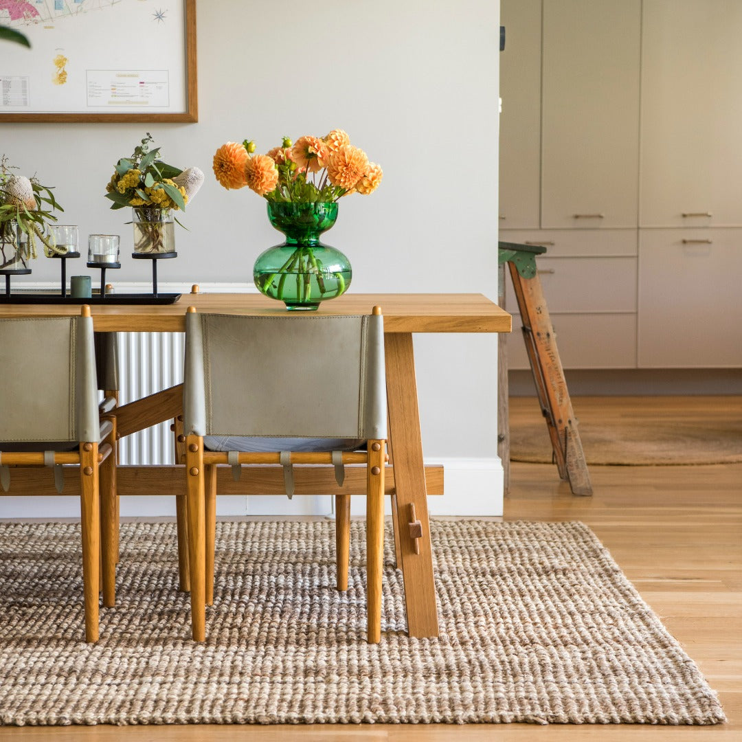 Osbourne Stripe Large Jute Rug
