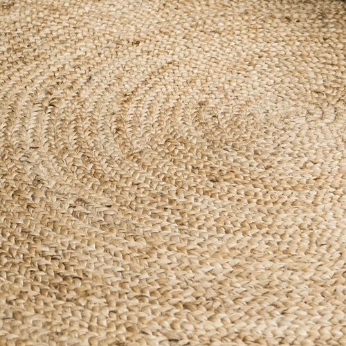 Round Rug - Natural Jute Rug - Zebra Home