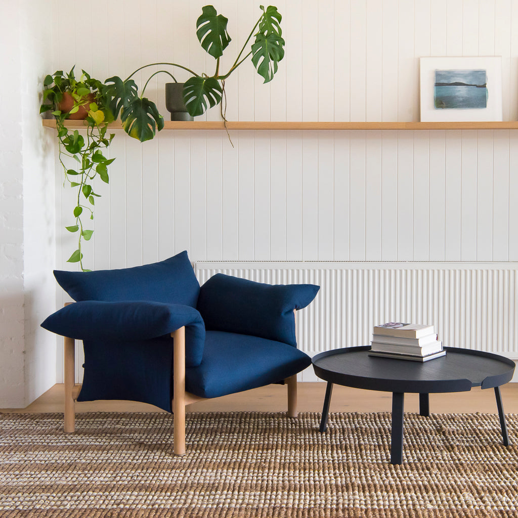 Osbourne Stripe Jute Rug - Large Rugs