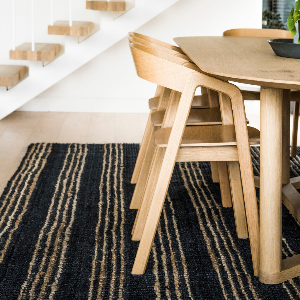 Jones Stripe - Extra Large Rugs - Jute Rugs - Free Shipping Australia Wide