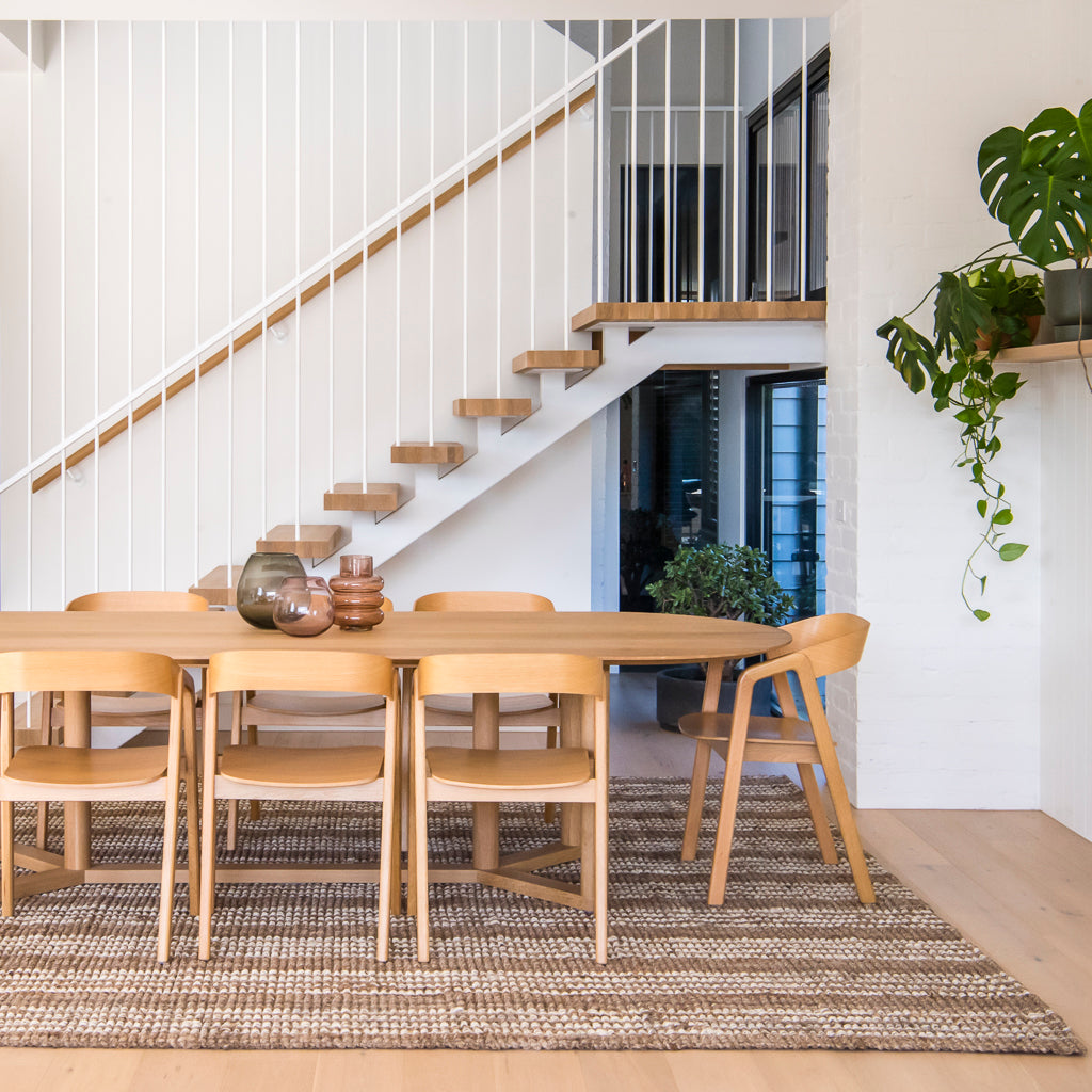 Osbourne stripe large rug
