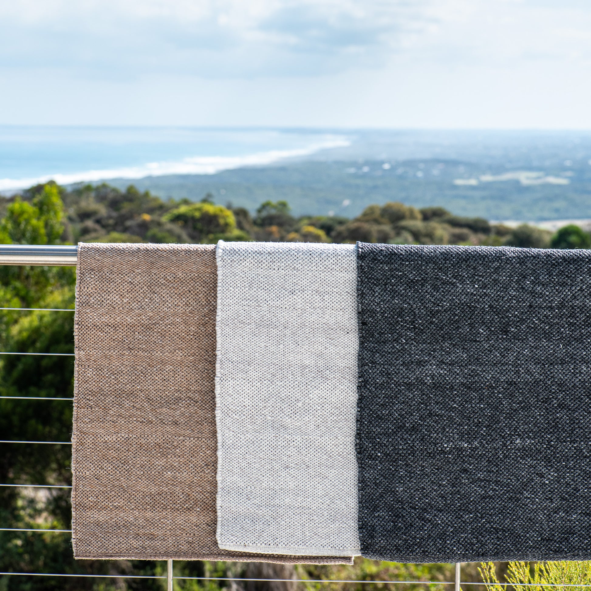 Recycled plastic outdoor mats