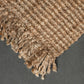 Fringed Natural Jute Rug