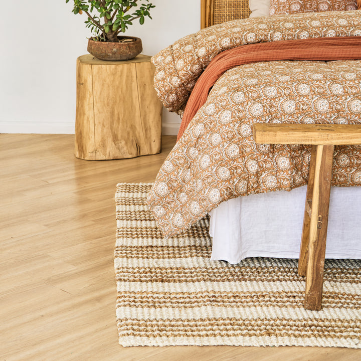 Stripe rug