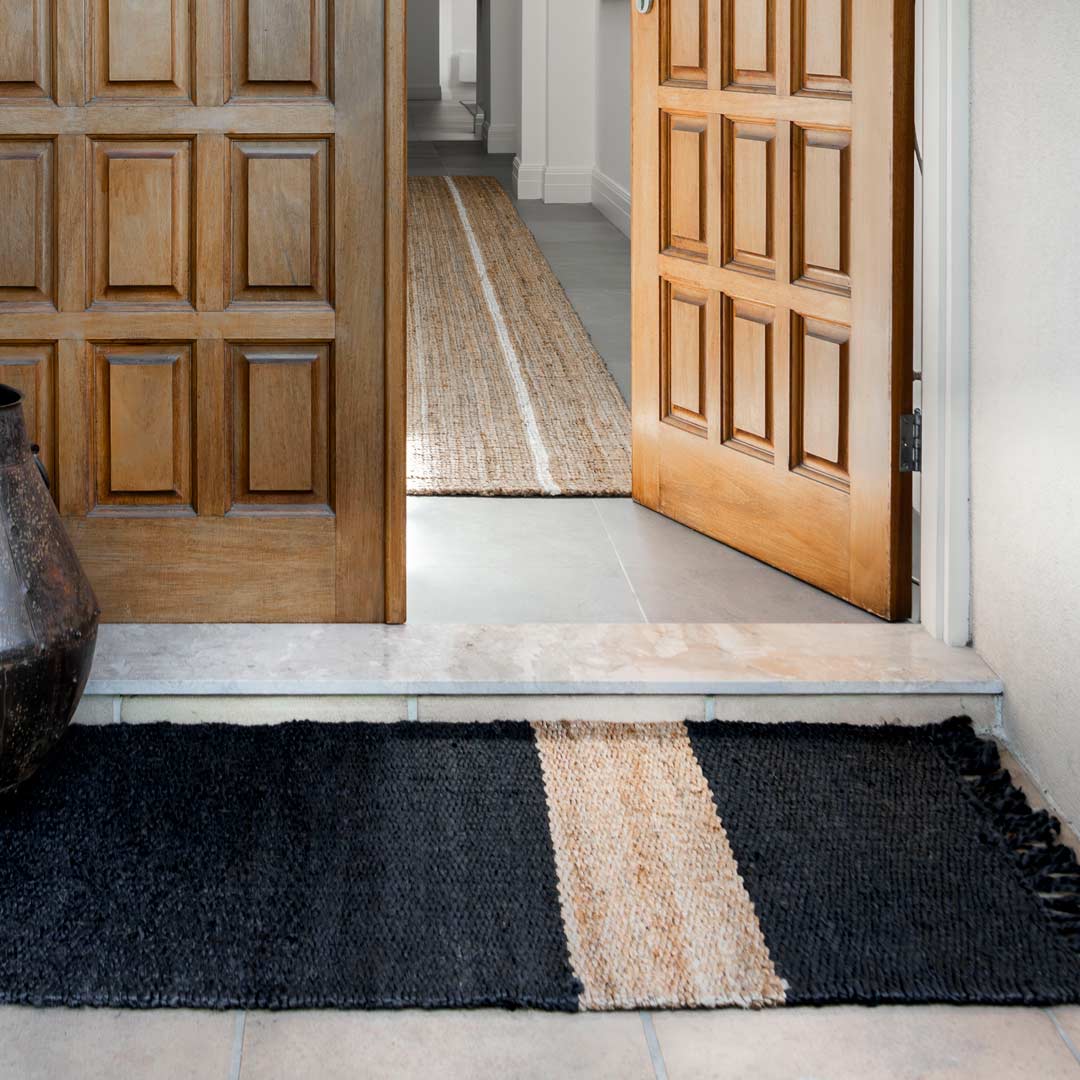 Irving Stripe Oversized Doormat - Free Shipping Australia Wide