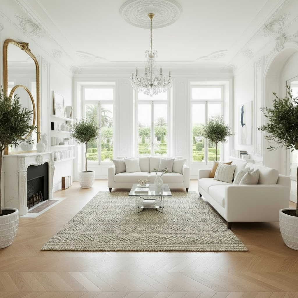 Armstrong Natural Tile Rug