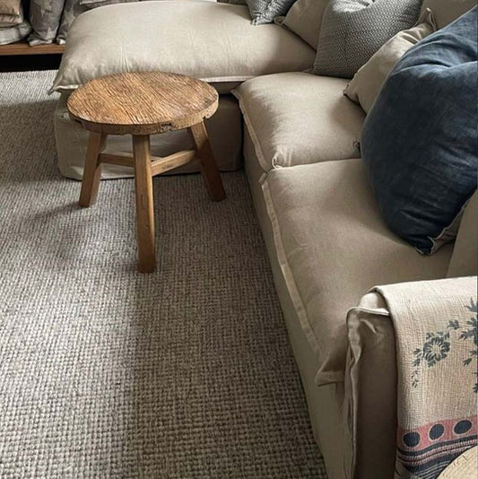 Extra Large Floor Rugs - Carter Wool and Jute Rug