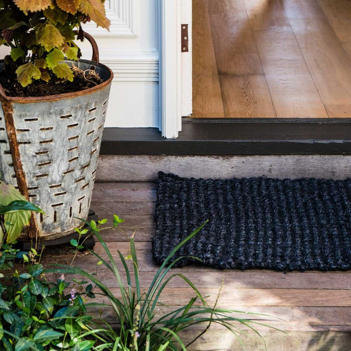 Graphite Jute Doormat