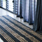 Jones stripe jute runner