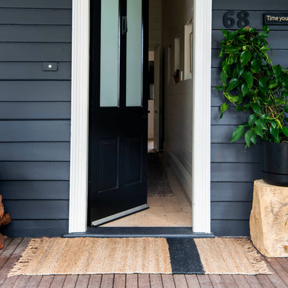 Baxter Stripe oversized doormat
