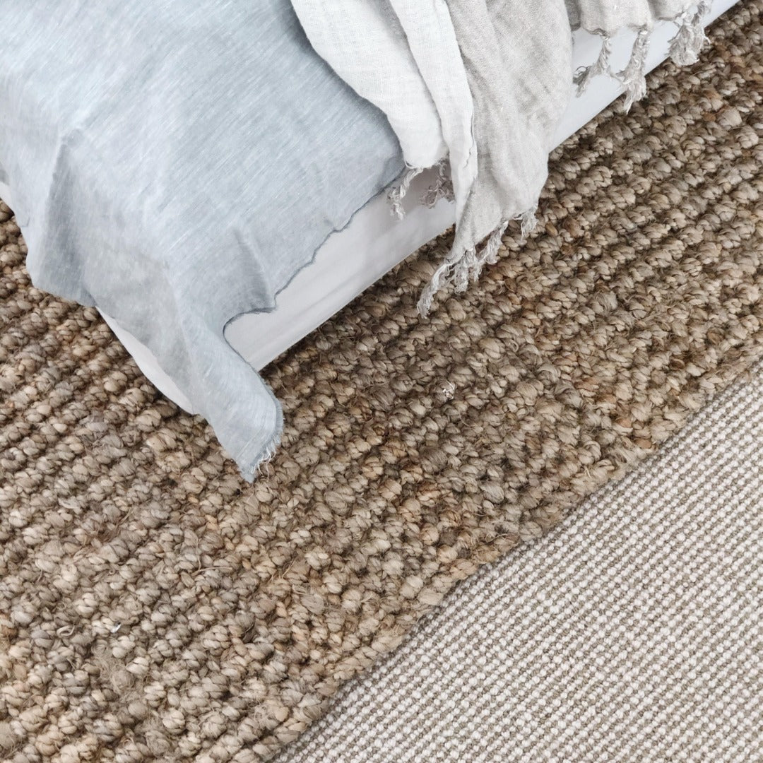 Natural jute rug